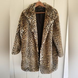 Zara faux fur coat